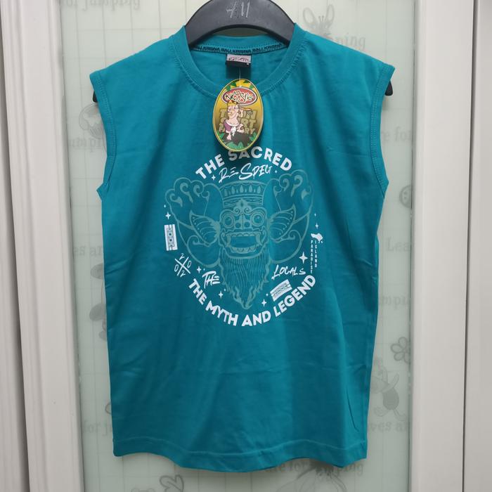 Kaos anak Bali Krisna tanpa lengan