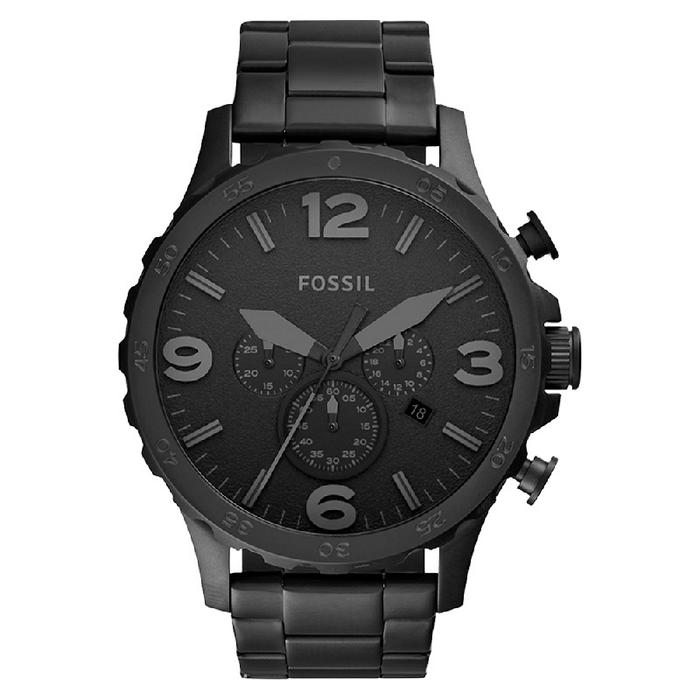 JR1401 Nate Chronograph Black Stainless Steel