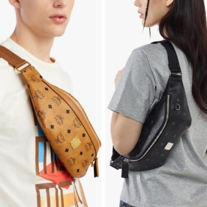 MCM Fursten Medium Belt Bag In Visetos