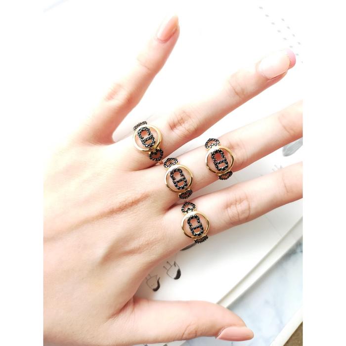 Cincin Love CD Emas Asli Emas 375 Emas Muda