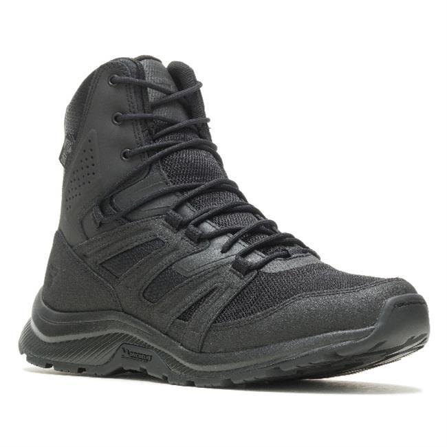 ORIGINAL BATES Rally Force Tall Side-Zip Waterproof Boots - Black