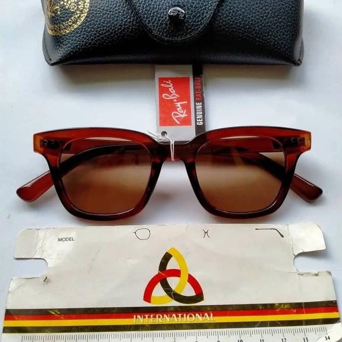 Wayfarer sunglasses Brand:Raybali FW524 Engsel besi new old stock rare