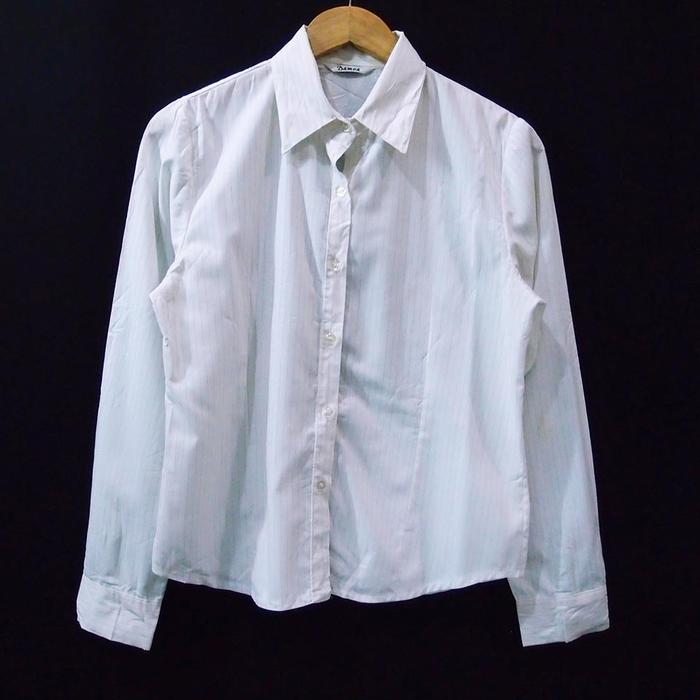 DH560 SIZE L DAMOA STRIP KEMEJA PREMIUM BRANDED IMPORT SECOND
