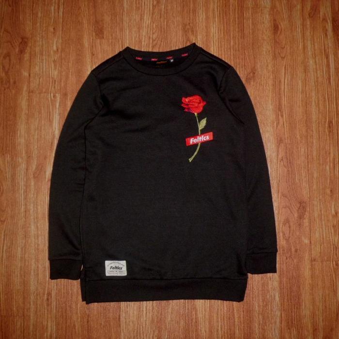 Sweatshirt Rose Original Feltics Second