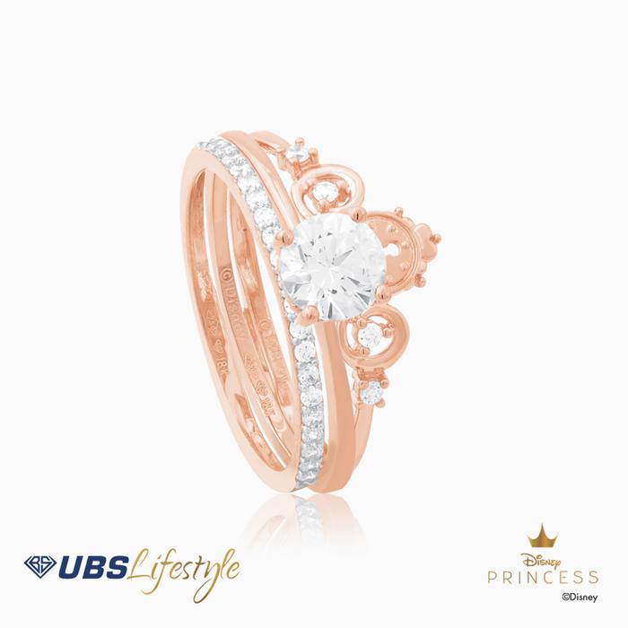 Cincin GOLD Disney Princess Cinderella UBS Lifestyle - 17K