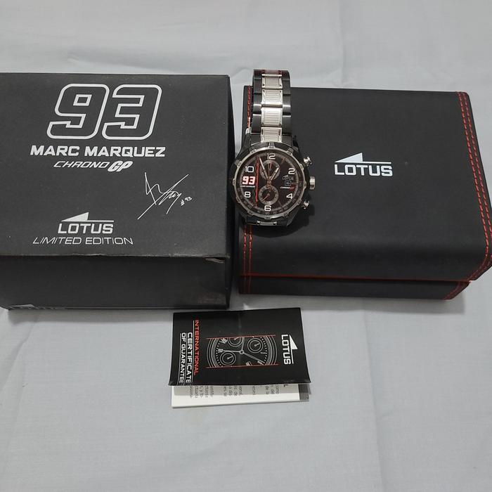 jam tangan lotus marc marques limited edition
