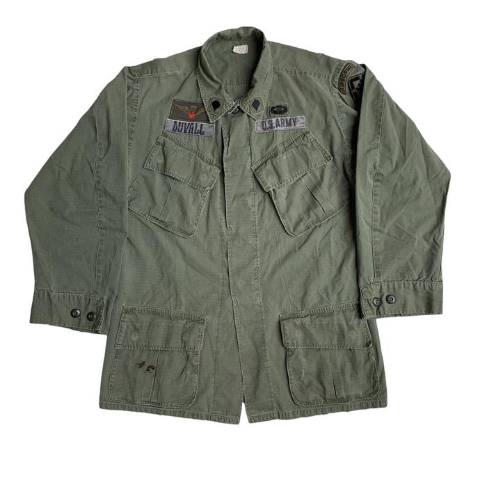 US ARMY JUNGLE JACKET OG 107 SAKMIR M65 ERDL SLANT POCKET