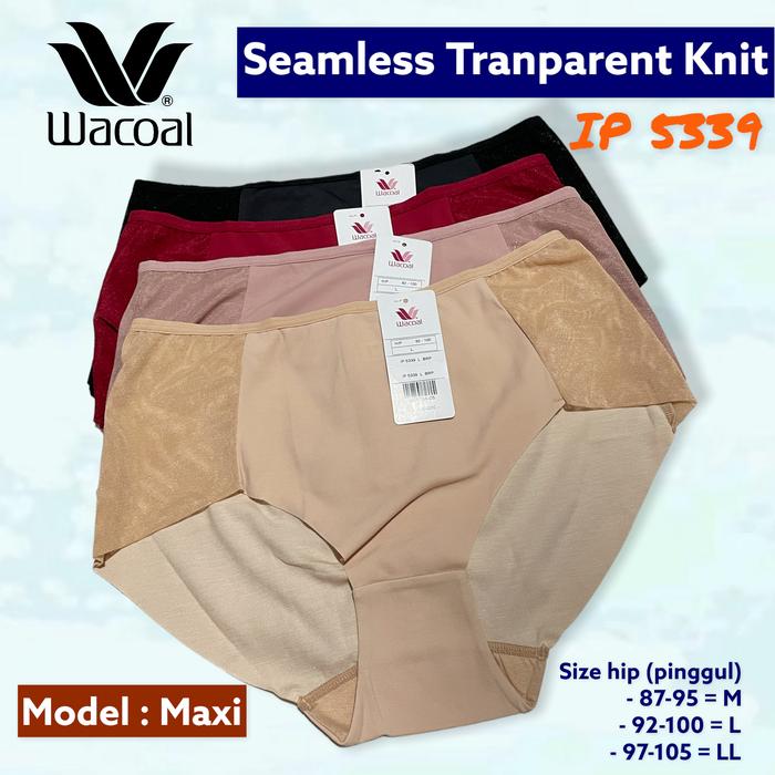 Wacoal Seamless Transparent Knit Seamless Maxi Panty IP 5339