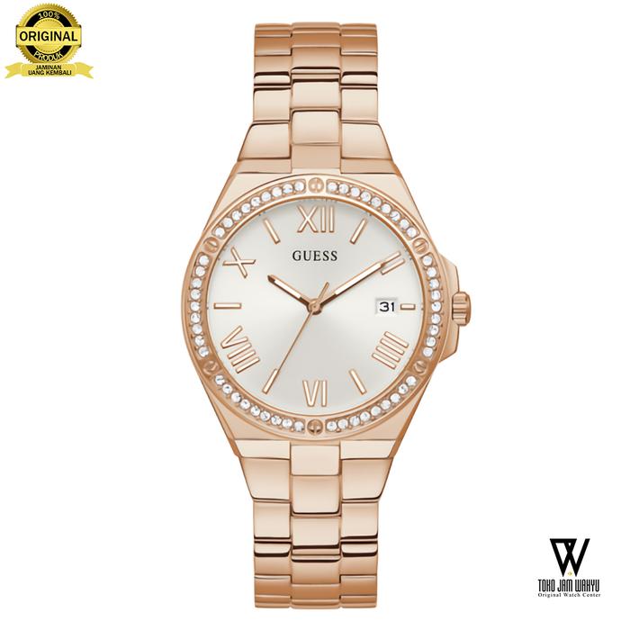 Guess GW0286L3 Jam Tangan Wanita - Rosegold - Stainless Steel