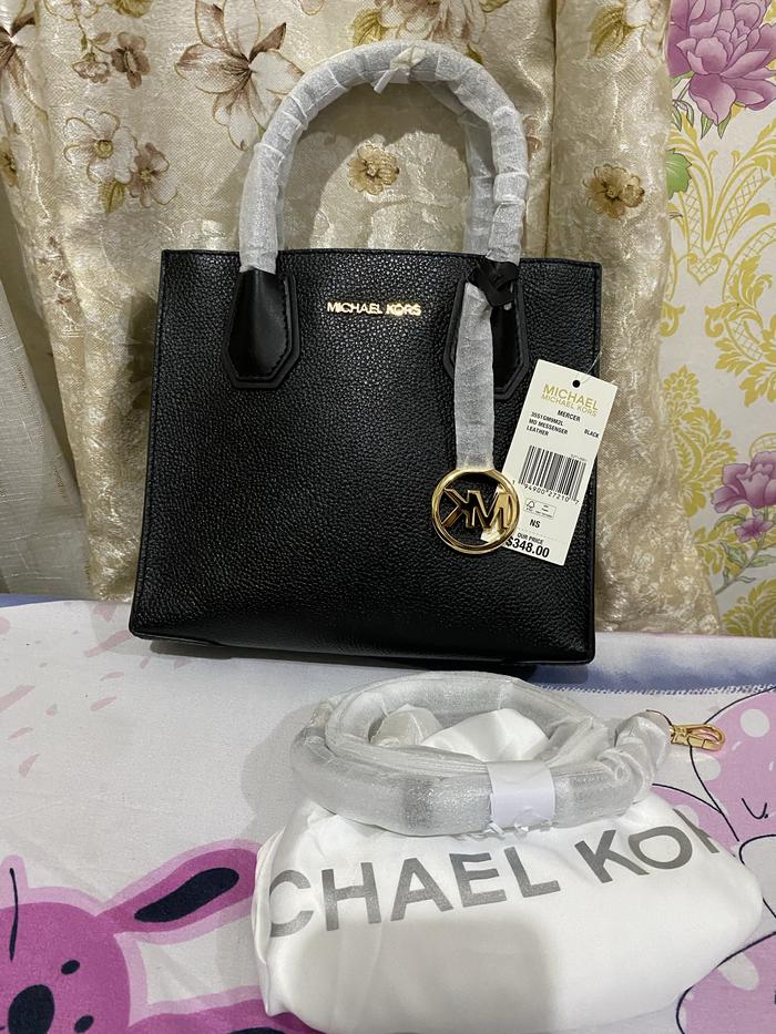 Michael kors mercer medium black