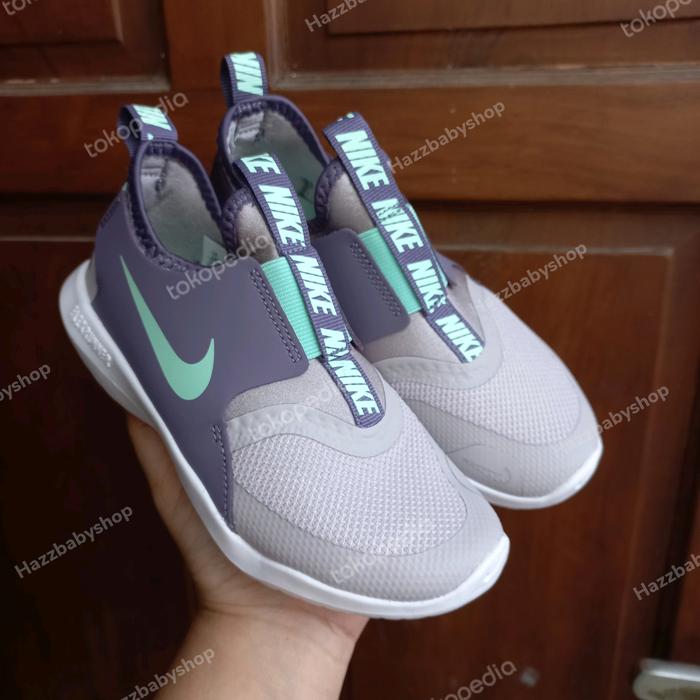 sepatu anak nike flex runner preschool purple original