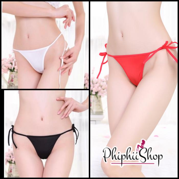 Celana Dalam Wanita Sexy CD G String Tali Samping Simple