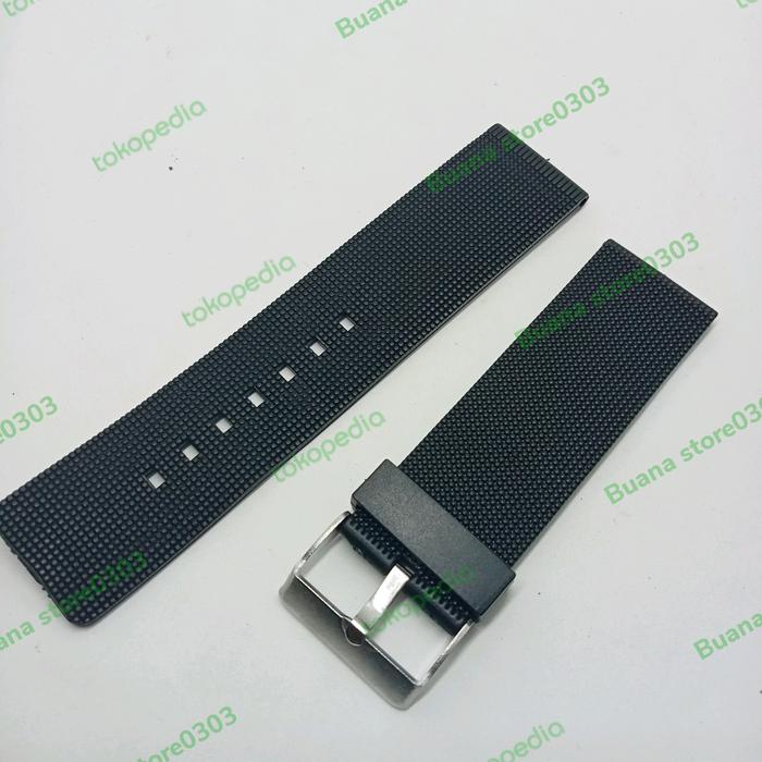 STRAP TALI JAM ALEXSANDER CRISTI AC KARET UKURAN 22 24MM RUBBER STRAP