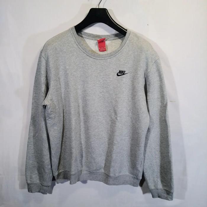 SWEATER CREWNECK NIKE BASIC LOGO ORIGINAL, SECOND THRIFT, SZ XL, CN121
