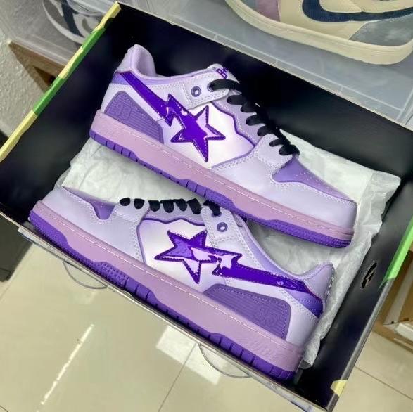 A Bathing Ape Bape SK8 Sta Purple