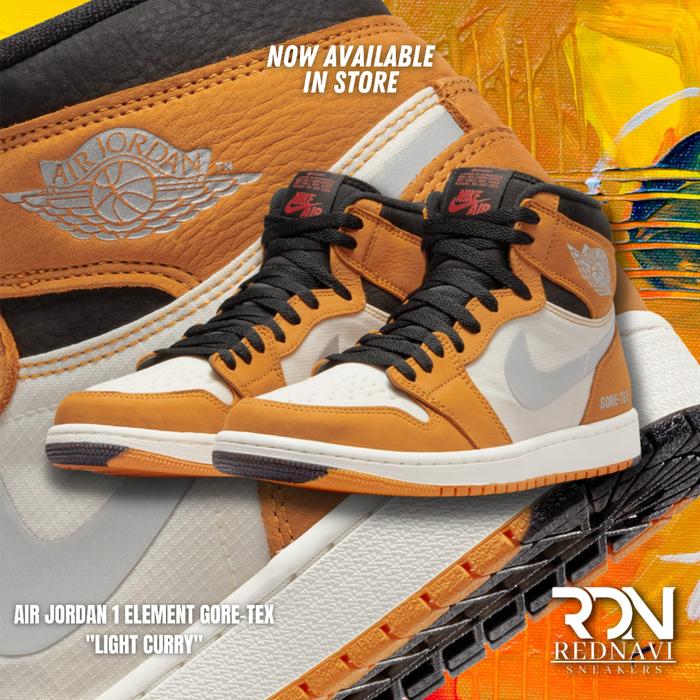 Nike Air Jordan 1 Element Gore-Tex Light Curry Original
