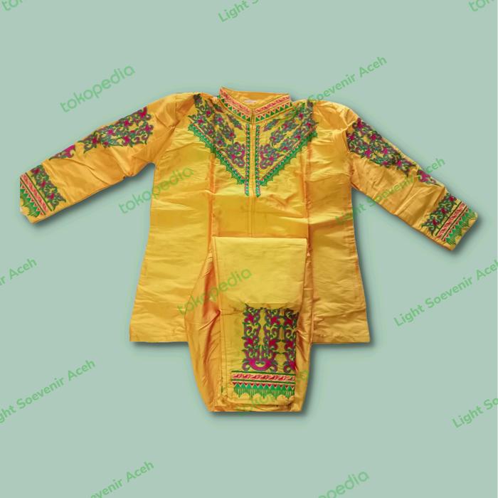 Baju Adat Aceh Anak Perempuan SMP&SMA/Baju Tari Aceh