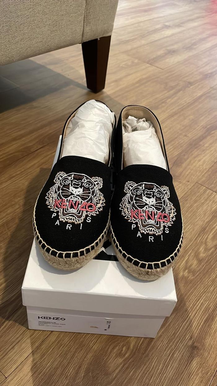 Kenzo Slip On Tiger 100% Original Size 40