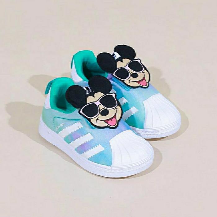 sneakers anak Adidas Superstar 360 x Disney Mickey Mouse "Original