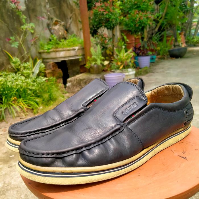 Sepatu Second slip on brand Cartelo original Size 40 Insole 25 Cm