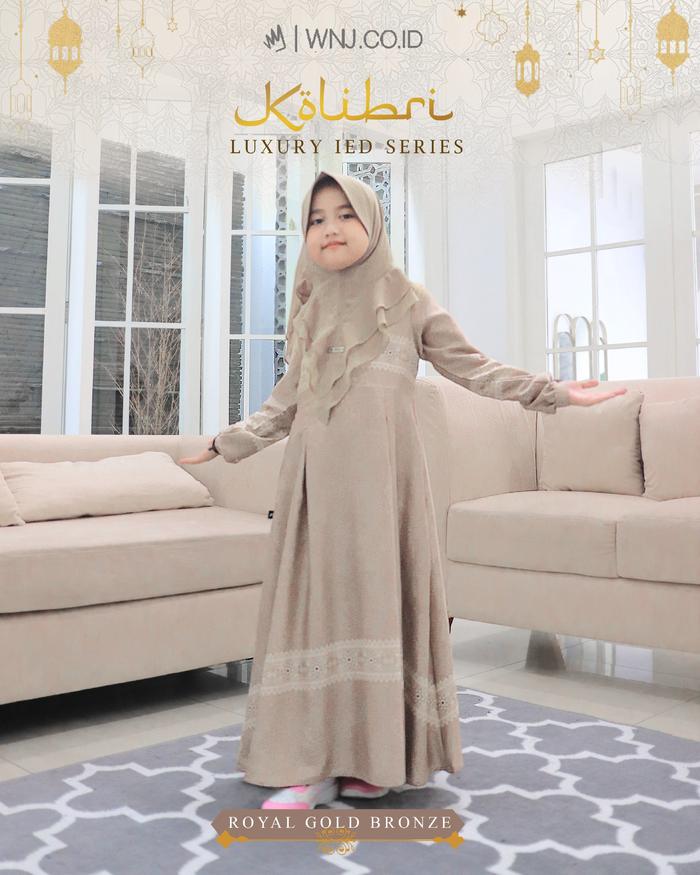 Gamis Anak Kolibri Luxury by WNJ