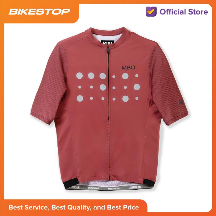 MYESENLAN MBO Prime Focus Men Short Jersey - Rust Red