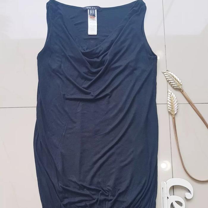 baju terusan mini dress mango jeans original branded wanita keren