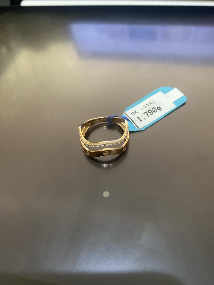 Cincin emas hwt ukuran 13 375