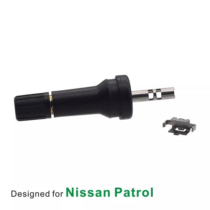 1 buah Pentil karet Ban sensor Angin TPMS Mobil Nissan Navara Terra Patrol Terra ( ada klip )