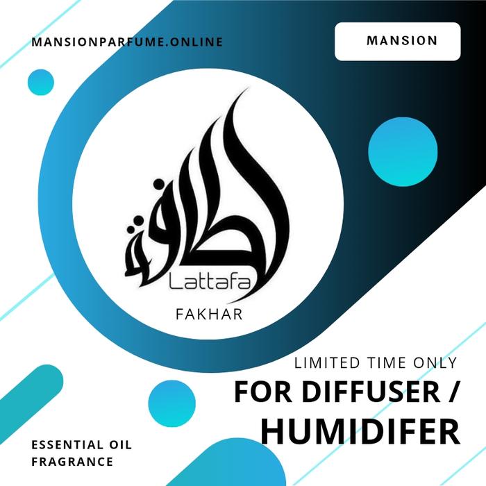 MANSION Essential Oil Fragrance , LATTAFA Fakhar #LuxuryScents