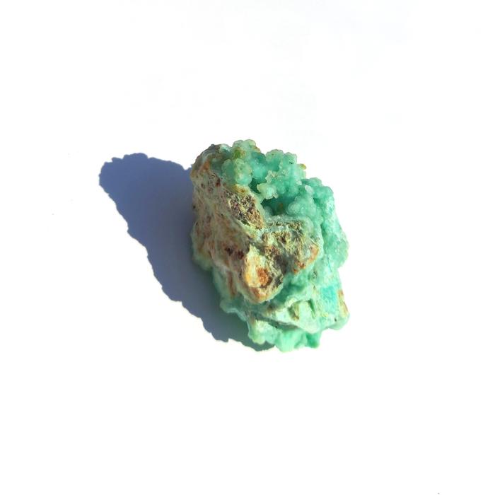 Green Hemimorphite Grape Druzy Crystal Specimen Natural Rare Mineral