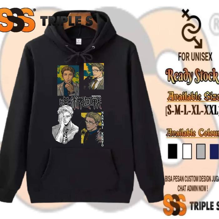 HOODIE JUMPER JUJUTSU KAISEN KARAKTER NANAMI KENTO
