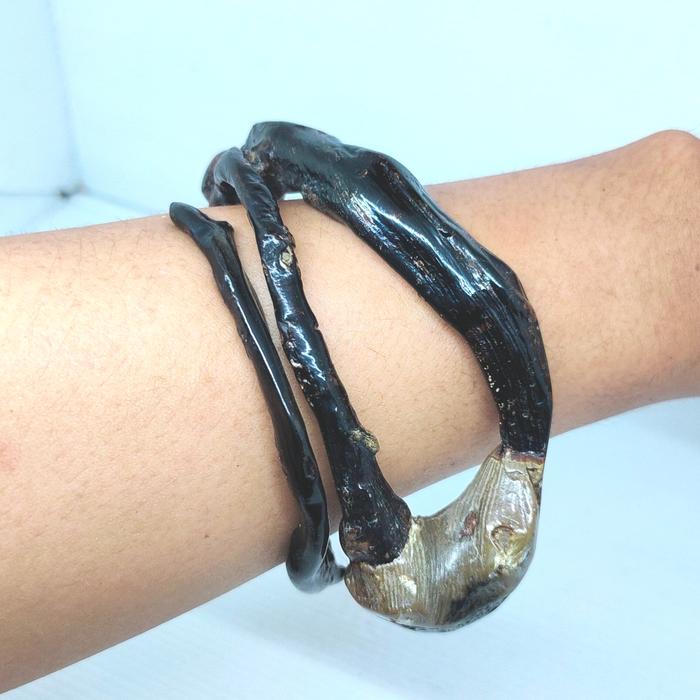 GELANG AKAR BAHAR COMBONG LEBAR BERBONGGOL UNIK ATIK