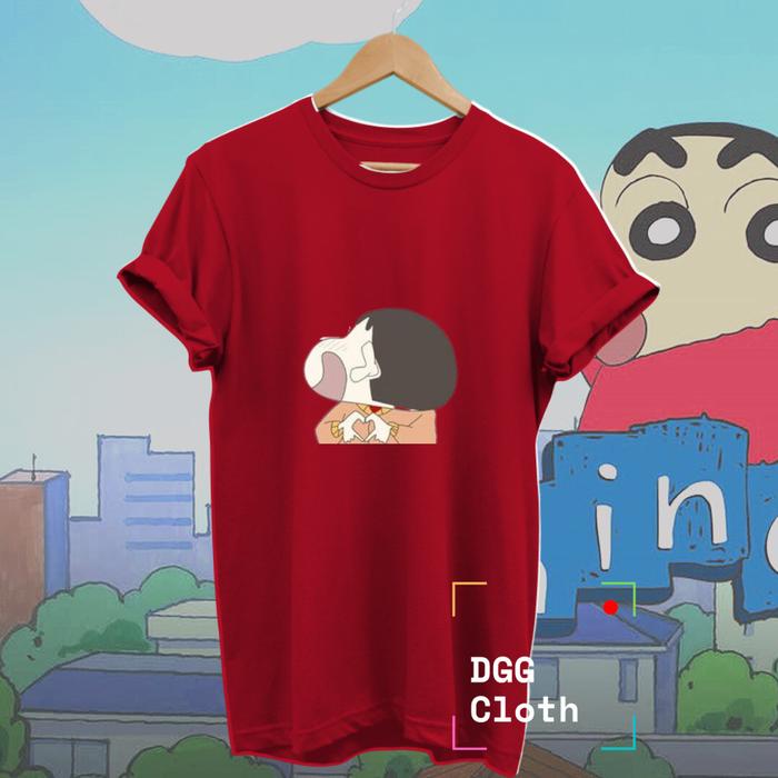 BAJU KAOS SINCHAN CARTOON - TSHIRT SINCHAN - TYPE 12