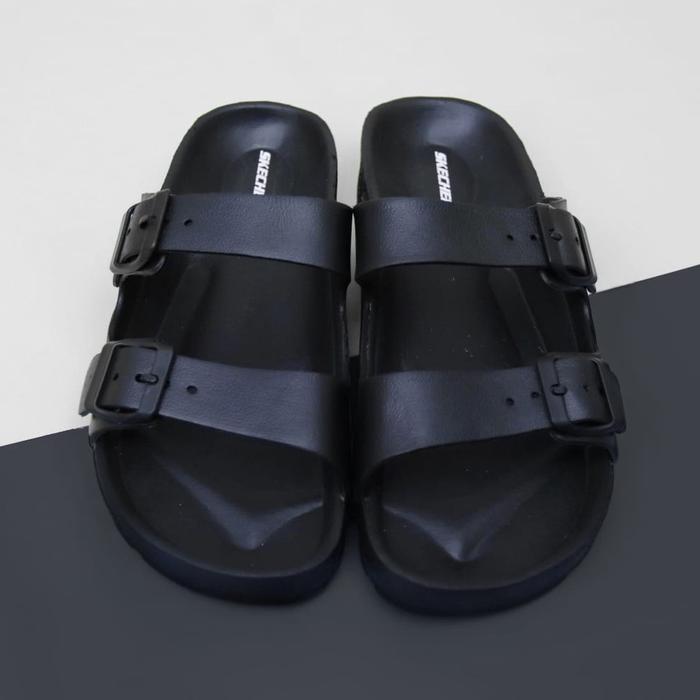 Sandal Skechers Pria Strap Original Terbaru Sendal Selop Pria
