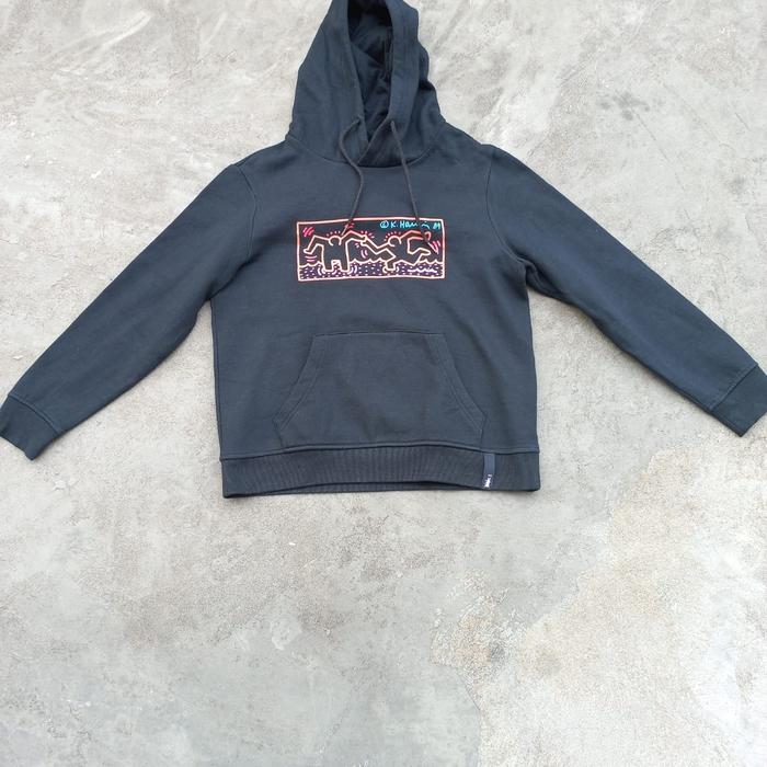 Hoodie Keith Haring Black