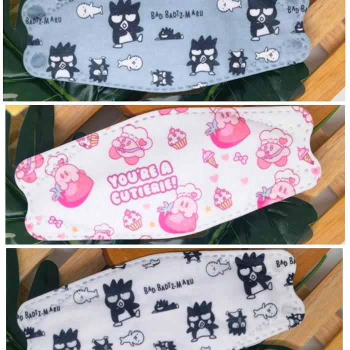 Masker KF94 Anak Motif - Ecer Satuan
