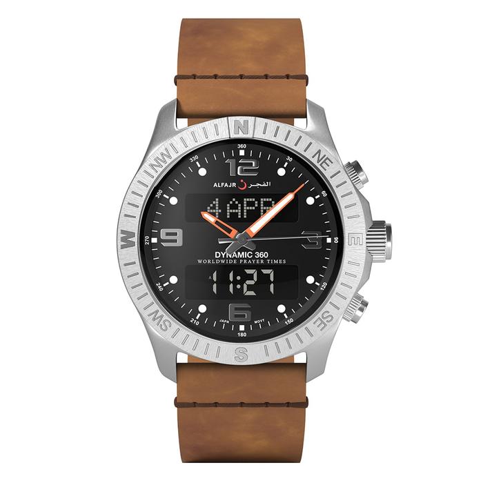 AL FAJR MAN WATCH Dynamic 360 Leather WH 24 Original JAM TANGAN PRIA