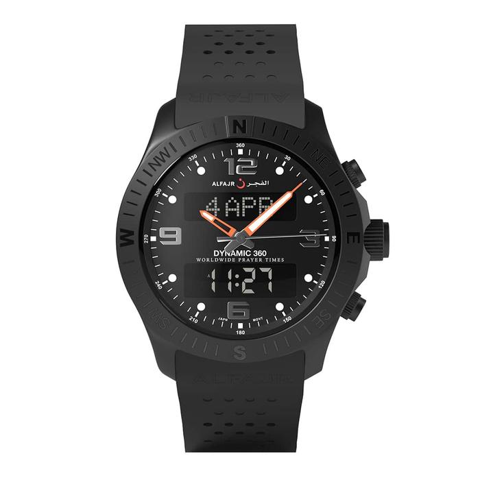 AL FAJR MAN WATCH Dynamic 360 Rubber WH 24 Original JAM TANGAN PRIA