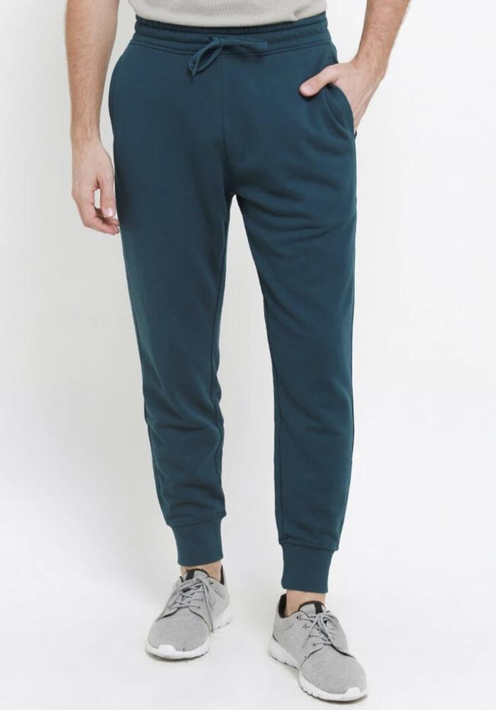 GIORDANO G-Motion Jogger Knit Reflect Pond Celana Panjang Training