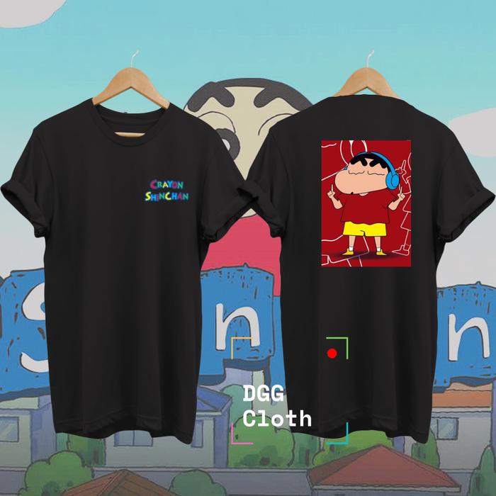 BAJU KAOS SINCHAN CARTOON - TSHIRT SINCHAN - TYPE 24