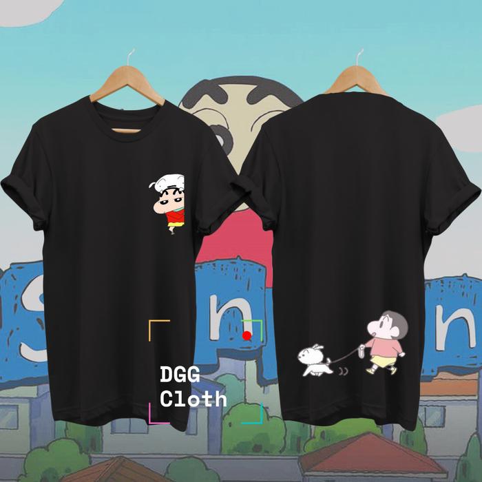 BAJU KAOS SINCHAN CARTOON - TSHIRT SINCHAN - TYPE 23