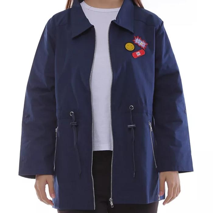 JAKET PARKA Navy Blue - ORIGINAL PLANET SURF