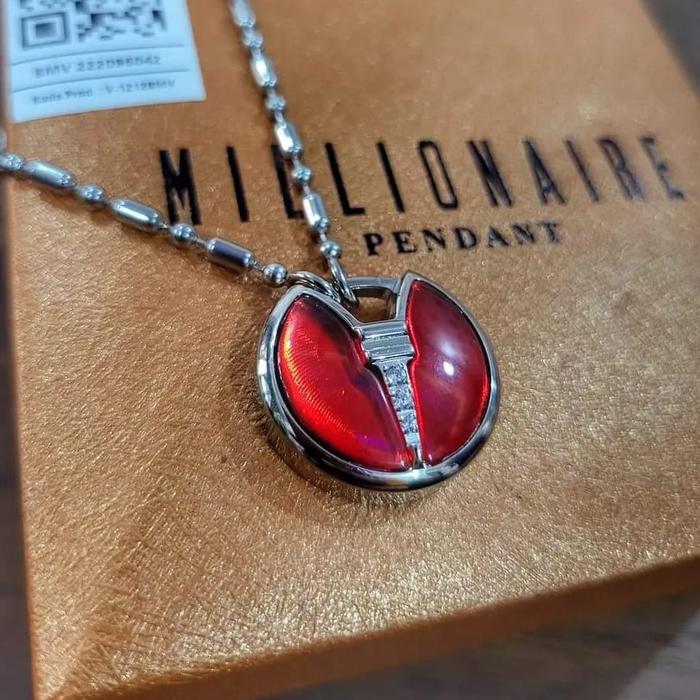 Millionaire Kalung Pendant Lotus Kalung Kesehatan
