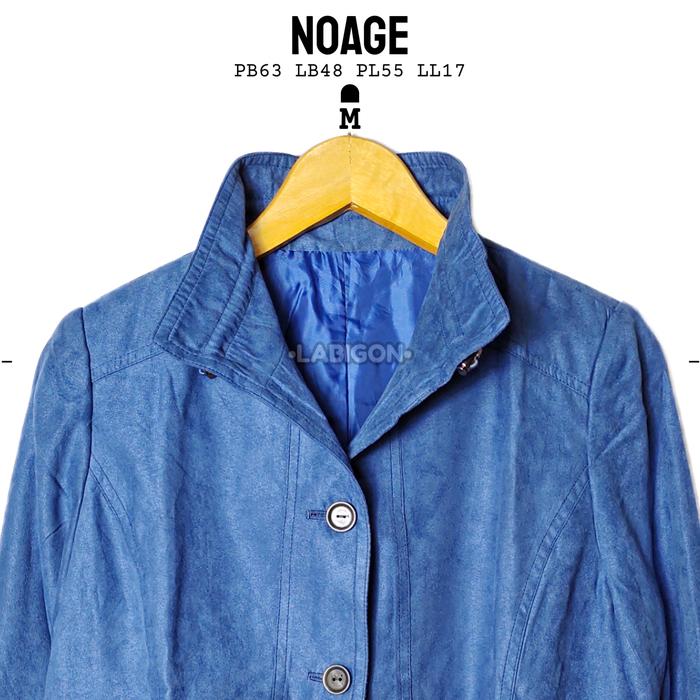 NOAGE Dress Coat Wanita Vintage Jadul Second Original Thrift Preloved