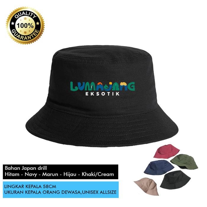 TOPI LUMAJANG - TOPI BUCKET LUMAJANG