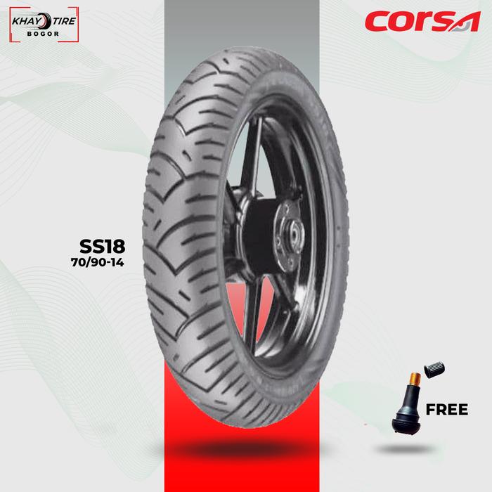 Ban Tubles Motor Matic CORSA SS18 70/90-14