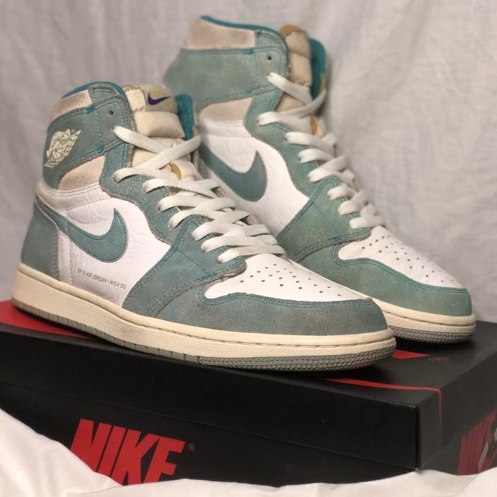 AIR JORDAN 1 HIGH TURBO GREEN 100% AUTHENTIC