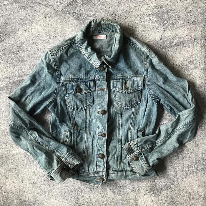 Jaket Jeans Blue Second Original