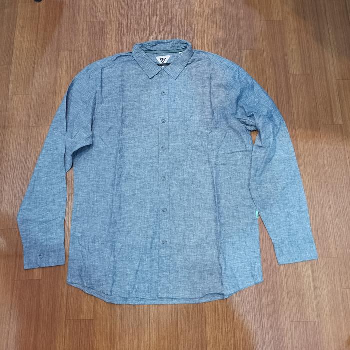 kemeja Vissla Cotton linen original 2111